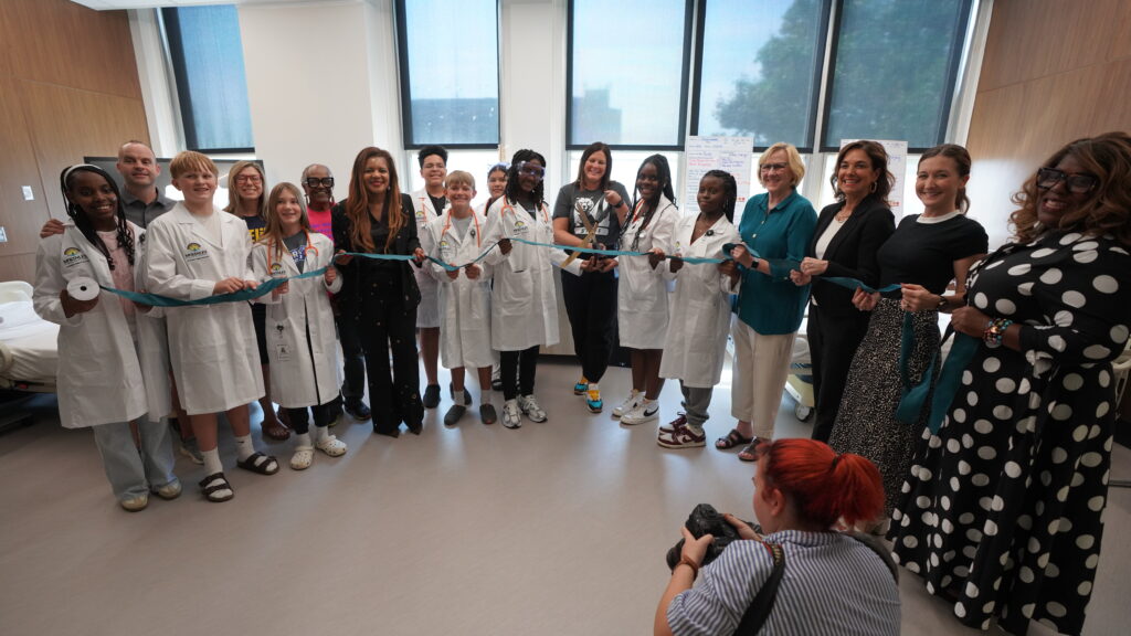 Ribbon cutting